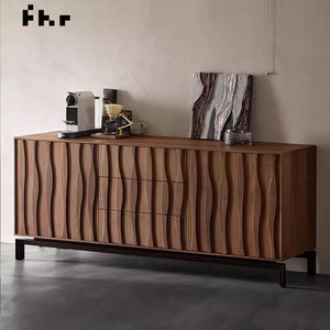 ตู้มินิบาร์คุณภาพสูงสำหรับโรงแรมเฟอร์นิเจอร์ไม้เนื้อแข็งที่ทันสมัยในโรงอาหารคาเฟ่และร้านอาหาร - Product Image 4