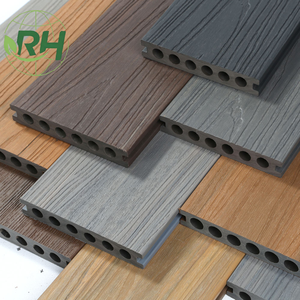 Plancher de terrasse moderne en WPC, résistant aux UV, disponible en diverses dimensions ou sur mesure, prix abordable, épaisseur supérieure à 23 mm pour extérieur - Product Image 5