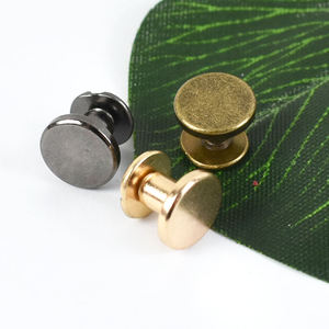 Phụ tùng Túi phụ kiện túi xách may chuỗi ràng buộc vít Nhẫn Đầu phẳng đinh tán đinh tán khóa - Product Image 3