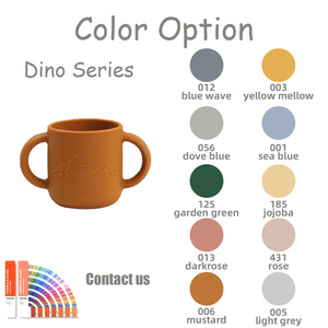 Nuevo diseño, libre de BPA, ecológico, vajilla para bebés y niños, juego de alimentación, babero, tazón de silicona para bebés, plato con cuchara - Product Image 6