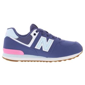 Zapatos New Balance 574 de Cuero para Niña, Color Azul, Estilo Deportivo - Product Image 2