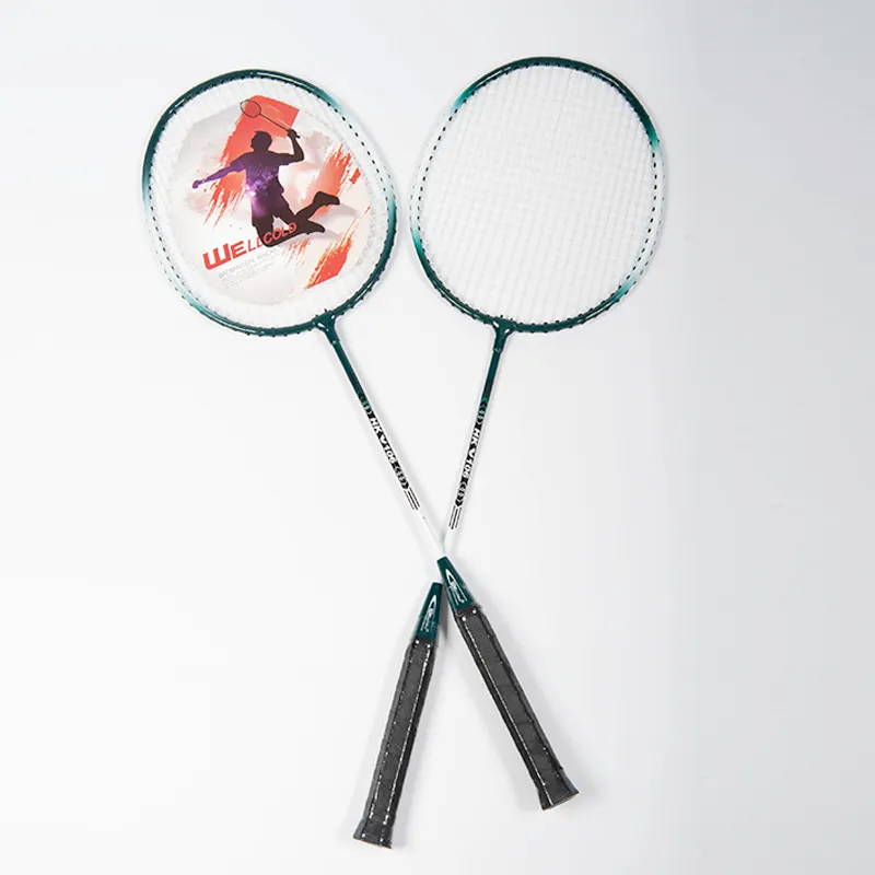 Çin demir alaşımlı baskı badminton raketi, kaliteli, fiyat tavizler, topu taşımak