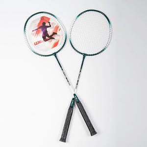 Racchetta da <span class=keywords><strong>badminton</strong></span> con stampa in lega di ferro cinese, buona qualità, concessioni sui prezzi, porta la palla - Product Image 2
