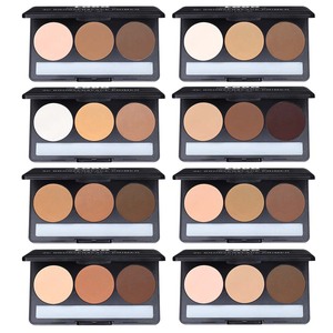 Produits à prix réduit Ochain Nouveaux 3 coloris Cosmétiques naturels Palette <span class=keywords><strong>de</strong></span> contour Maquillage minéral <span class=keywords><strong>Bronzer</strong></span> Poudre pressée Marque privée - Product Image 6