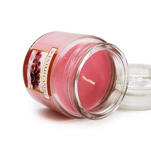 LD08T Parfum à la cire de soja Etiquettes personnalisées <span class=keywords><strong>Bougie</strong></span> parfumée style <span class=keywords><strong>Yankee</strong></span> D14T D16T Décoration intérieure Logo personnalisé Noël - Product Image 5