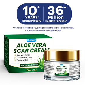 Crema Corporal Natural de Aloe Vera para Cicatrices, Reduce Efectivamente las Marcas de Acné, Estrías y Cicatrices Antiguas, Nutre y Calma la Piel Dañada - Product Image 2