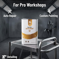 Vernis transparent brillant résistant aux UV pour réparation de surface automobile, bon prix, film de protection polyuréthane 2K anti-jaunissement
