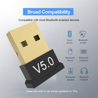Adaptateur USB Bluetooth 5.0 5.3 Émetteur Récepteur Audio Sans Fil Dongle USB pour Ordinateur PC Portable