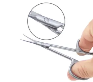 Hot Selling Cuticle Curved Scissors Stainless Steel Scissors For Manicure Nail