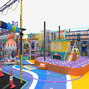 Parque infantil de interior completo con toboganes de laberintos suaves y equipo de juego en <span class=keywords><strong>España</strong></span> - Product Image 1