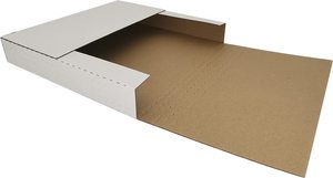 Paquete de 50 Cajas de Envío de Diferentes Profundidades, Cajas de Cartón Corrugado, Cajas Plegables para Envíos - Product Image 4