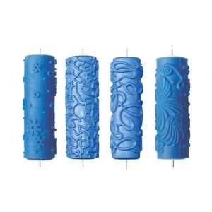 Rodillo de Pintura Texturizado de 6 Pulgadas <span class=keywords><strong>para</strong></span> Decoración de <span class=keywords><strong>Paredes</strong></span>, Rodillo de Pintura 3D <span class=keywords><strong>con</strong></span> Diseño 1033 - Product Image 1