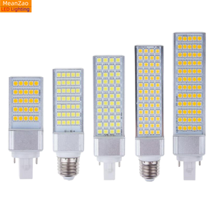 Dẫn ngang cắm đèn Ngô bóng đèn SMD5050 vít ổ cắm E27 <span class=keywords><strong>G24</strong></span> 5W 7W 9W 11W 13W 15W ấm lạnh Trắng - Product Image 1