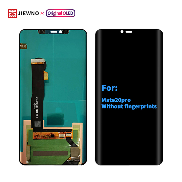 For Mate20pro Without Fingerprints OLED Original Digital Touch Screen Display Assembly Replacement Huawei Mobile Phone