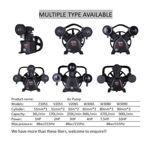 <span class=keywords><strong>Compresseur</strong></span> d'air <span class=keywords><strong>de</strong></span> haute qualité W3065 3 cylindres 7,5W 10Hp <span class=keywords><strong>Tête</strong></span> <span class=keywords><strong>de</strong></span> pompe <span class=keywords><strong>de</strong></span> <span class=keywords><strong>compresseur</strong></span> d'air Pompe <span class=keywords><strong>de</strong></span> <span class=keywords><strong>compresseur</strong></span> d'air <span class=keywords><strong>5</strong></span> Hp <span class=keywords><strong>Tête</strong></span> <span class=keywords><strong>de</strong></span> <span class=keywords><strong>compresseur</strong></span> d'air 2Hp - Product Image 3