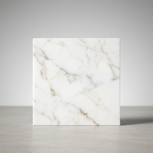 Baldosas de Porcelana con Aspecto de Mármol Estatuario Clásico, 600x600mm, Pulido, Serie para Sala de Estar - Product Image 4