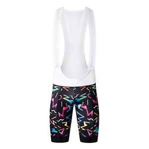 Cuissard de cyclisme unisexe Zede multicolore personnalisé, respirant, à séchage rapide, écologique, en Spandex et Polyester, pour VTT et vélo de route - Product Image 1