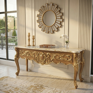 Ensemble de canapés en bois sculpté de luxe, <span class=keywords><strong>canapé</strong></span> en tissu classique de style européen royal <span class=keywords><strong>pour</strong></span> villa, hall d'hôtel, projet personnalisé FF&E - Product Image 4