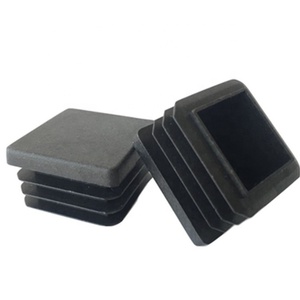 1Inch 2Inch 1X1 2X2 Đầu Ống Hình Chữ Nhật Hình Vuông Tròn Bằng Nhựa Nắp Đầu Ống Cho Ống Ống Ống - Product Image 1