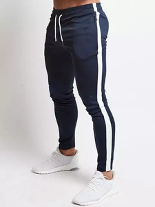 Jogger en coton jaune doré pour hommes pour pantalon de sport entraînement Fitness jogging pantalon de survêtement survêtement pantalon de sport de course - Product Image 2