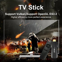 Topleo stik Tv Android 10, kotak 2g 16g Wifi, stik Tv pintar 4k, Tv Android
