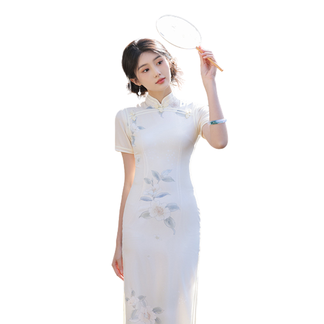 womens white boho dress Boho Pink: Casual White Strapless Maxi Dress for Women main image 1
