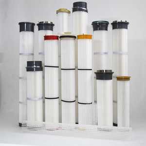 FORST トップロード交換用 <span class=keywords><strong>TA</strong></span>-625 PUゴム工業用プリーツバッグフィルター - Product Image 2