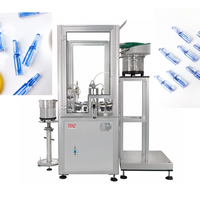 Machine de remplissage d'ampoules électrique entièrement automatique Tenz avec moteur PLC, haute productivité, pour machines cosmétiques de style Maybelline