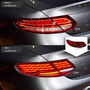 Feu arrière LED pour Mercedes-Benz Classe C Coupé C205 15-20 – Ensemble <span class=keywords><strong>de</strong></span> feux arrière modifiés avec clignotants séquentiels – Amélioration et modernisation - Product Image 6