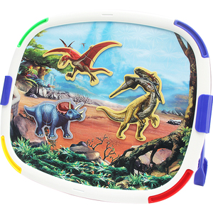 Puzzle Tangram magnetico multifunzionale per bambini educazione precoce lettera del bambino corrispondente allo sviluppo intellettuale del ragazzo in plastica - Product Image 1