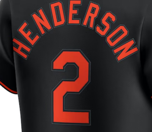 2024-2025 nuevo estilo hombre uniforme de béisbol al por mayor de alta calidad cosido personalizado camisetas de béisbol #2 Henderson - Product Image 2