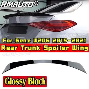 สปอยเลอร์หลังรถยนต์ ชุดแต่งสปอยเลอร์หลัง สำหรับรถเบนซ์ C Class W206 C200 C260 C300 C63 AMG Sedan 4 ประตู ปี 2022-2024 อะไหล่ตกแต่งภายนอก - Product Image 1