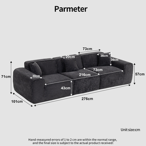 Modern Breathable <b>Sofa</b> Compression Combination <b>Sofa</b> for Bedroom and Living Room Soft Memory <b>Foam</b> <b>Sofa</b> Living Room <b>Sofas</b> - Product Image 4