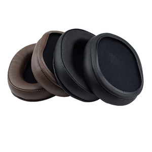 Almohadillas de cuero de reemplazo para auriculares, almohadillas para los oídos de ATH-MSR7, M40, <span class=keywords><strong>M50X</strong></span> - Product Image 3
