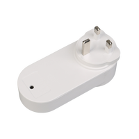 Prise intelligente WiFi Tuya standard britannique 13A avec fonction de minuterie, contrôle à distance, double ports de charge USB et commande vocale