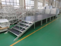 Plateforme de scène de concert portable en aluminium, modulaire et réglable, pour événements extérieurs, mariages, églises, écoles, scène mobile
