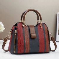 Sac à main fourre-tout décontracté pour femmes Lady Style fermeture à glissière léger en cuir PU doublure en Polyester personnalisable