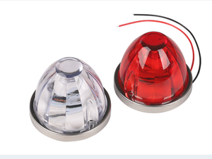 Feu <span class=keywords><strong>de</strong></span> <span class=keywords><strong>gabarit</strong></span> latéral LED pour camion, type pastèque, 12V 24V, étanche IP67, feu <span class=keywords><strong>de</strong></span> signalisation marine - Product Image 2