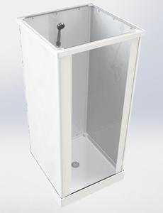 Refab-baño modular para hotel, casa <span class=keywords><strong>de</strong></span> contenedor portátil para uso hospitalario, cabina <span class=keywords><strong>de</strong></span> <span class=keywords><strong>ducha</strong></span> fácil <span class=keywords><strong>de</strong></span> llevar - Product Image 4