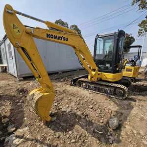 Excavatrice Komatsu Pc 35 d'occasion, mini-excavatrice Komatsu Pc35 de 3 tonnes à chenilles en caoutchouc à vendre - Product Image 2