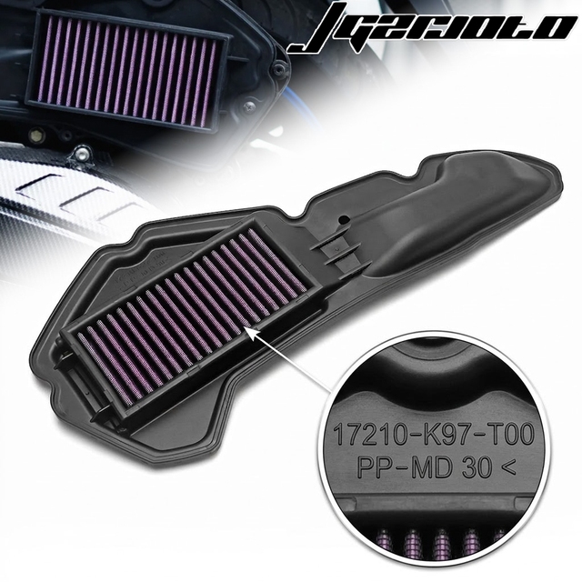 Motorcycle Accessories High-Flow Air Filter Replacement Air Intake Filter Cleaner for HONDA ADV150 PCX160