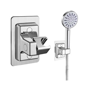Bathroom Adjustable Strong Adhesive Mount <b>Bracket</b>, Waterproof Universal Shower Head Holder, No Drilling Wall <b>Bracket</b> - Product Image 6