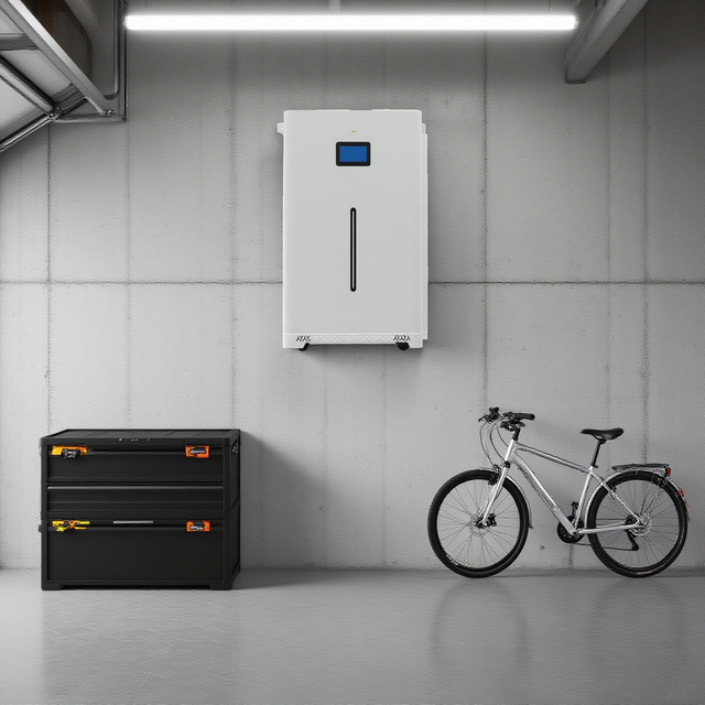 High-Capacity 51.2V 320Ah Solar System Battery 16kWh MPPT Controller Smart BMS & EMS Expandable for Off-Grid Applications