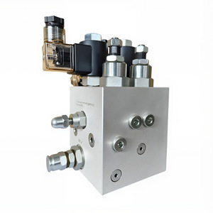 Bloque de Válvulas Hidráulicas de Doble Velocidad V3067 100 L/min 315 Bar, Válvula de Control Direccional de Aluminio para Elevador de Carga - Product Image 2