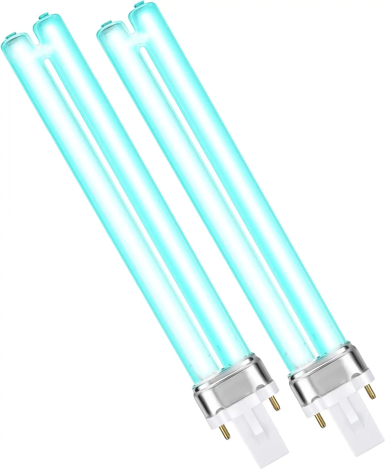 9 W UV-Glühre kompatibel mit D200 UV für R18, R18D R2000 Induktion UVC G23 2-Stiftschlüssel-Basis HVAC UV-Leuchten Glühbirnenersatz