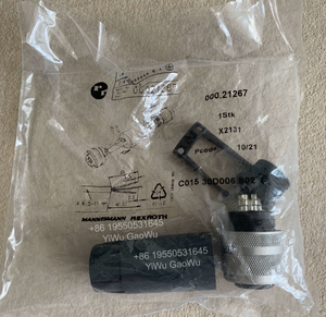 ขั้วต่อปลั๊กอินแบบดั้งเดิม 3P Z4 M GR SPEZ. R901017010, ซ็อกเก็ตคอยล์ 24V ใหม่ - Product Image 4