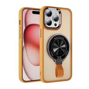 For iPhone 15 phone accessories new design Ring kickstand mobile phone cases for iPhone 15 14 13 12