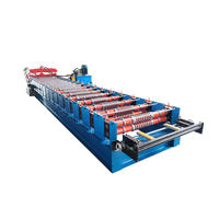Ligne de production de tuiles métalliques pour toiture, machine de formage à froid de tôles d'acier ondulées à grande vitesse, automatique, directement de l'usine