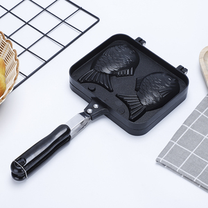 Molde para Waffles y Taiyaki en Forma de Pez, Antiadherente, de Aluminio, para Hacer Sándwiches - Product Image 3