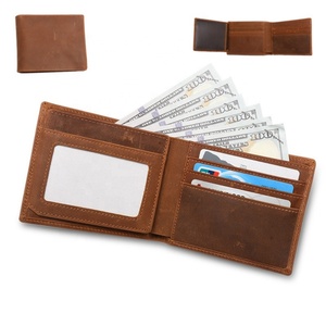 For Personalized Short Slim Leather Embossed Polyester Custom Engraved RFID Blocking Husband Son Birthday Christmas Gift - Product Image 2